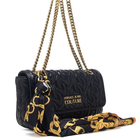 borsa versace jeans catene|Versace Jeans Couture Borsa a spalla con catena .